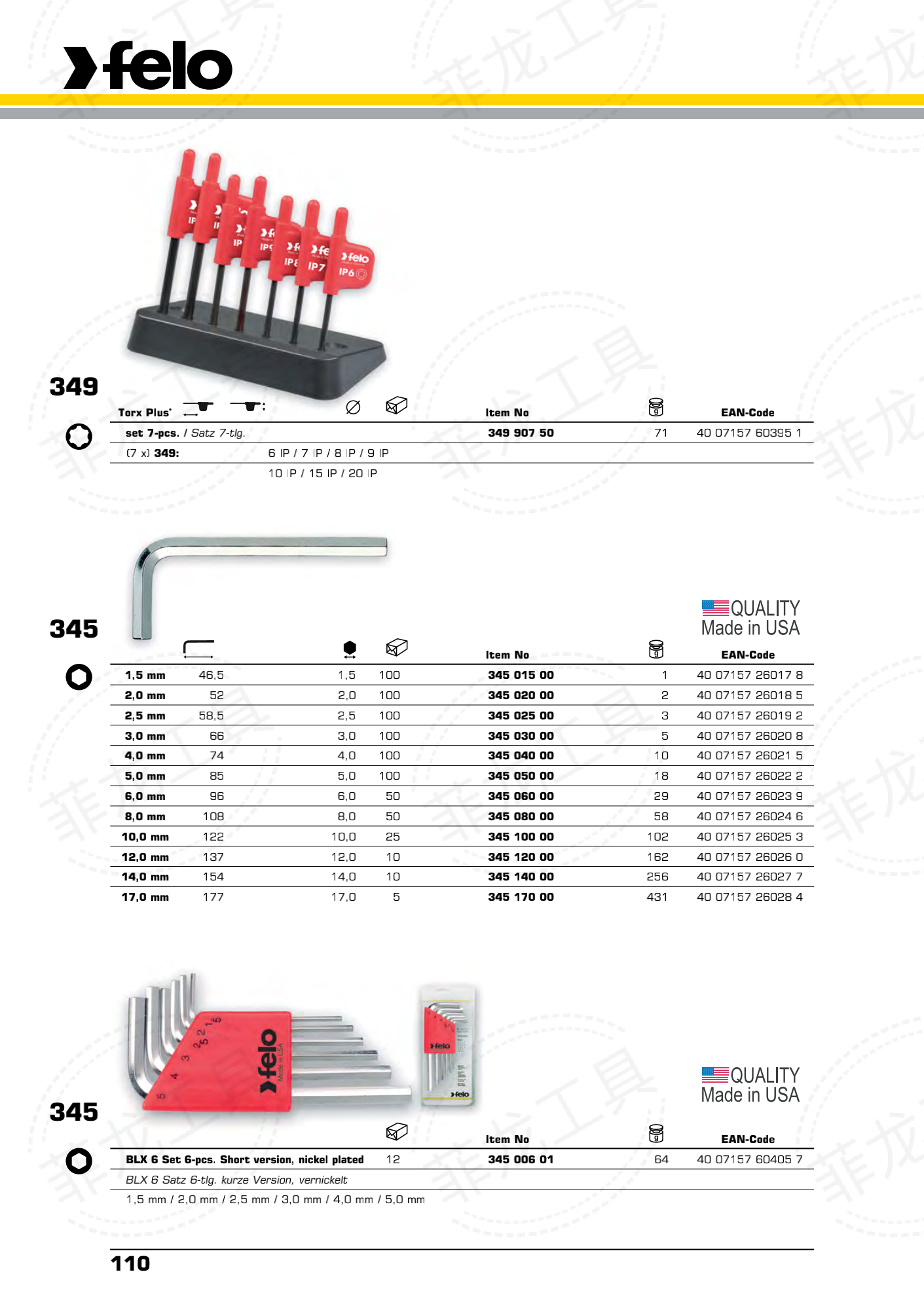 专用扳手Hex&Torx